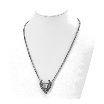 Stainless Steel Eagle Pendant Necklace – view 5