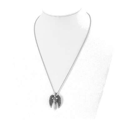 Stainless Steel Winged Sword Pendant Necklace – view 5