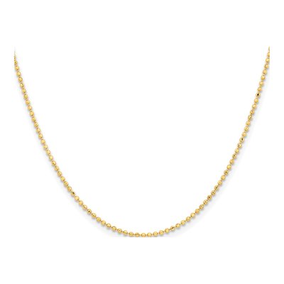 Brass 1.5mm Ball Bead Chain – view 3