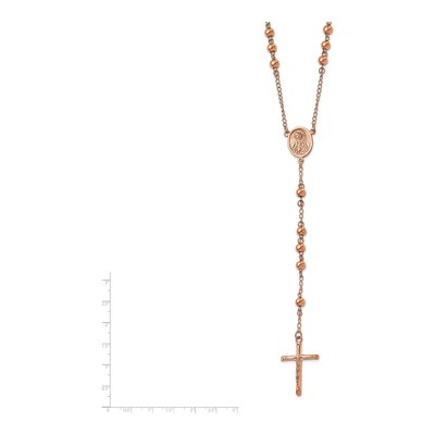 Stainless Steel IP Rosary Necklace – view 7