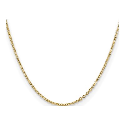 Brass 1.7mm Rolo Chain – view 3