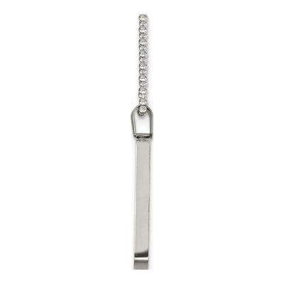 Stainless Steel Dog Tag Pendant Necklace – view 7