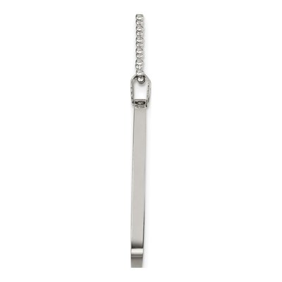 Stainless Steel Dog Tag Ball Pendant Necklace – view 7