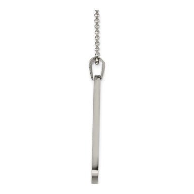 Stainless Steel Dog Tag Pendant Necklace – view 8