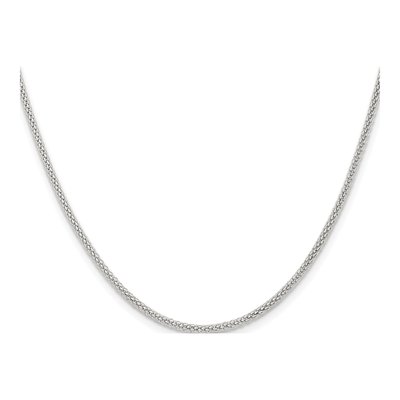 Stainless Steel 2mm Bismark Chain – view 3