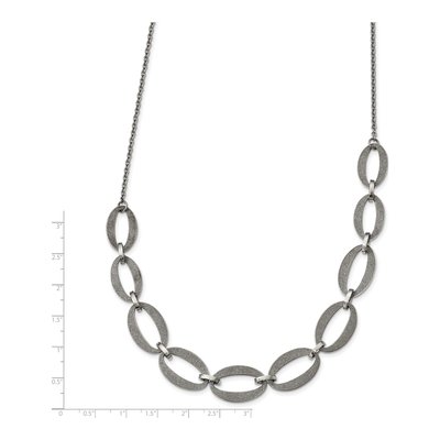 Stainless Steel Laser-Cut Open Link Chain – view 4