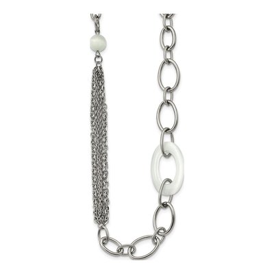 Stainless Steel Cat's Eye Necklace