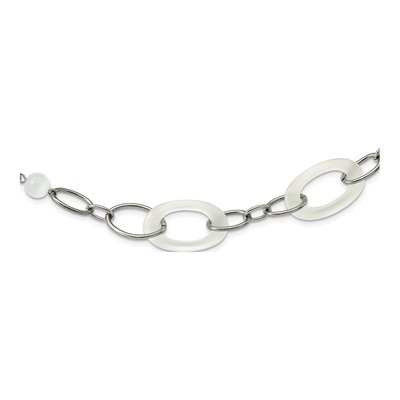Stainless Steel Cat's Eye Necklace