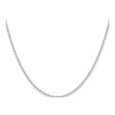 Stainless Steel 2mm Ball Bead Chain – view 3