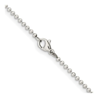 Stainless Steel 2mm Ball Bead Chain – view 4