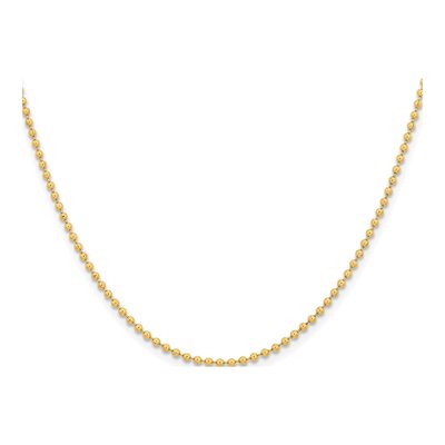 Stainless Steel 2mm Ball Bead Chain – view 3