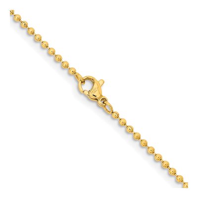 Stainless Steel 2mm Ball Bead Chain – view 4