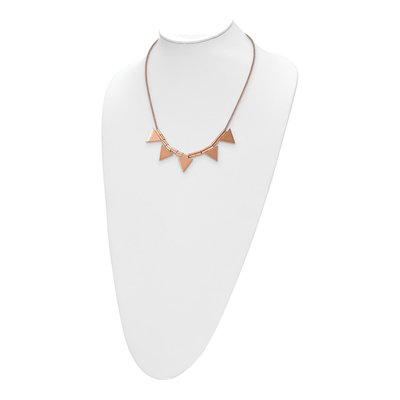 Stainless Steel Triangle Necklace – view 5