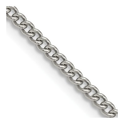Stainless Steel 3mm Curb Chain