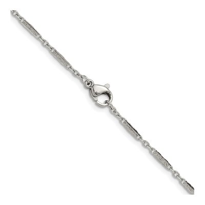 Stainless Steel 1.8mm Fancy Link Chain – view 4