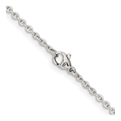 Stainless Steel 2.3mm Cable Chain – view 4
