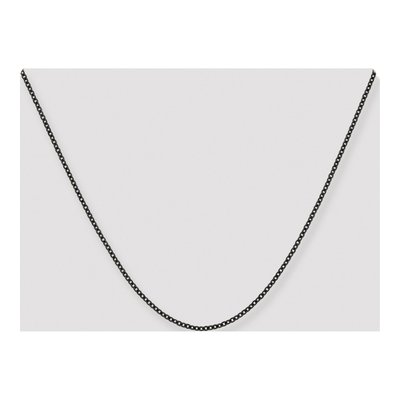 Black Stainless Steel 2.3mm Cable Chain – view 5