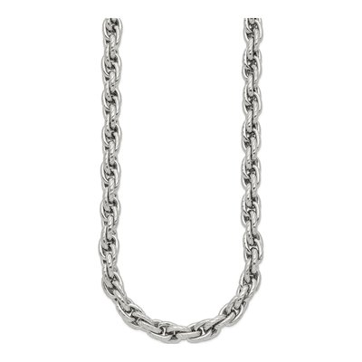 Men's Stainless Steel 7.5mm Fancy Rope Chain – view 4