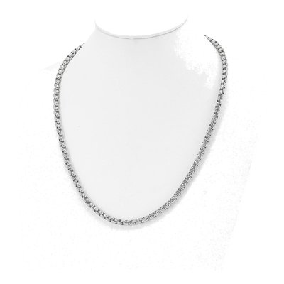 Men's Stainless Steel 5mm Fancy Box Chain – view 6