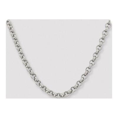 Stainless Steel 8mm Rolo Chain – view 5