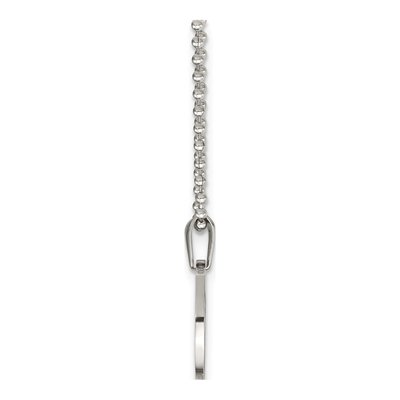 Stainless Steel Dog Tag Pendant Necklace – view 8