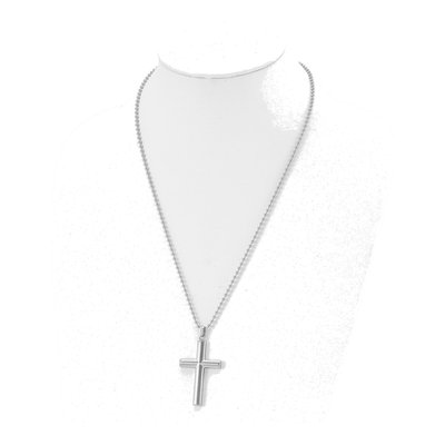 Stainless Steel Cross Pendant Necklace – view 5