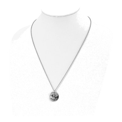 Stainless Steel Brave Bee Pendant Necklace – view 5