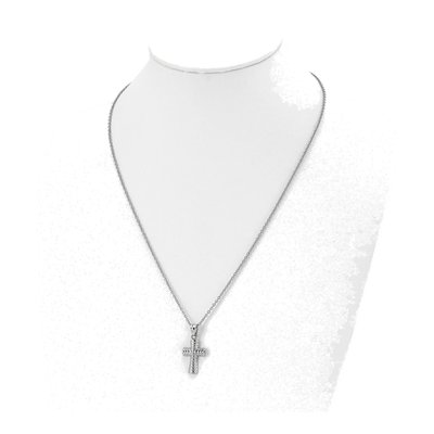 Stainless Steel Cross Pendant Necklace – view 5
