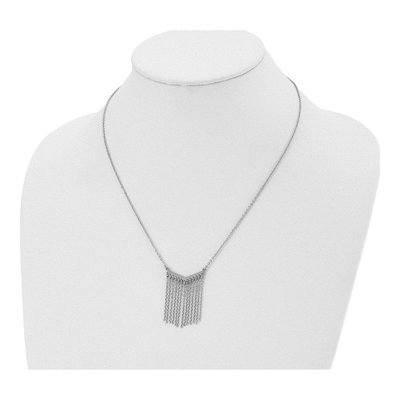 Stainless Steel Multi Dangle Necklace – view 5