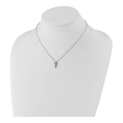 Stainless Steel Cross Pendant Necklace – view 5