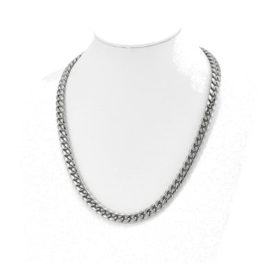 Men's Stainless Steel 10.15mm Curb Chain – view 4