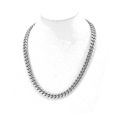 Men's Stainless Steel 11.92mm Curb Chain – view 4