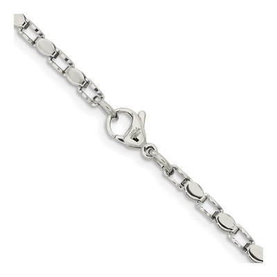 Stainless Steel 3.3mm Fancy Open Link Chain – view 4