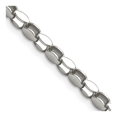 Stainless Steel 3.3mm Fancy Open Link Chain