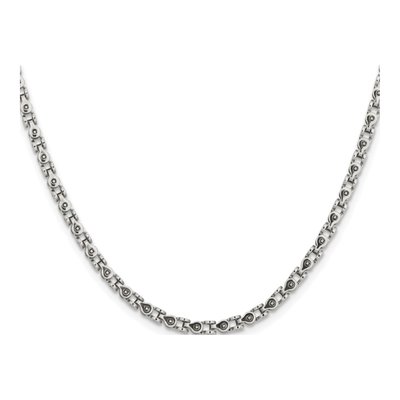 Stainless Steel 3.15mm Fancy Open Link Chain – view 5