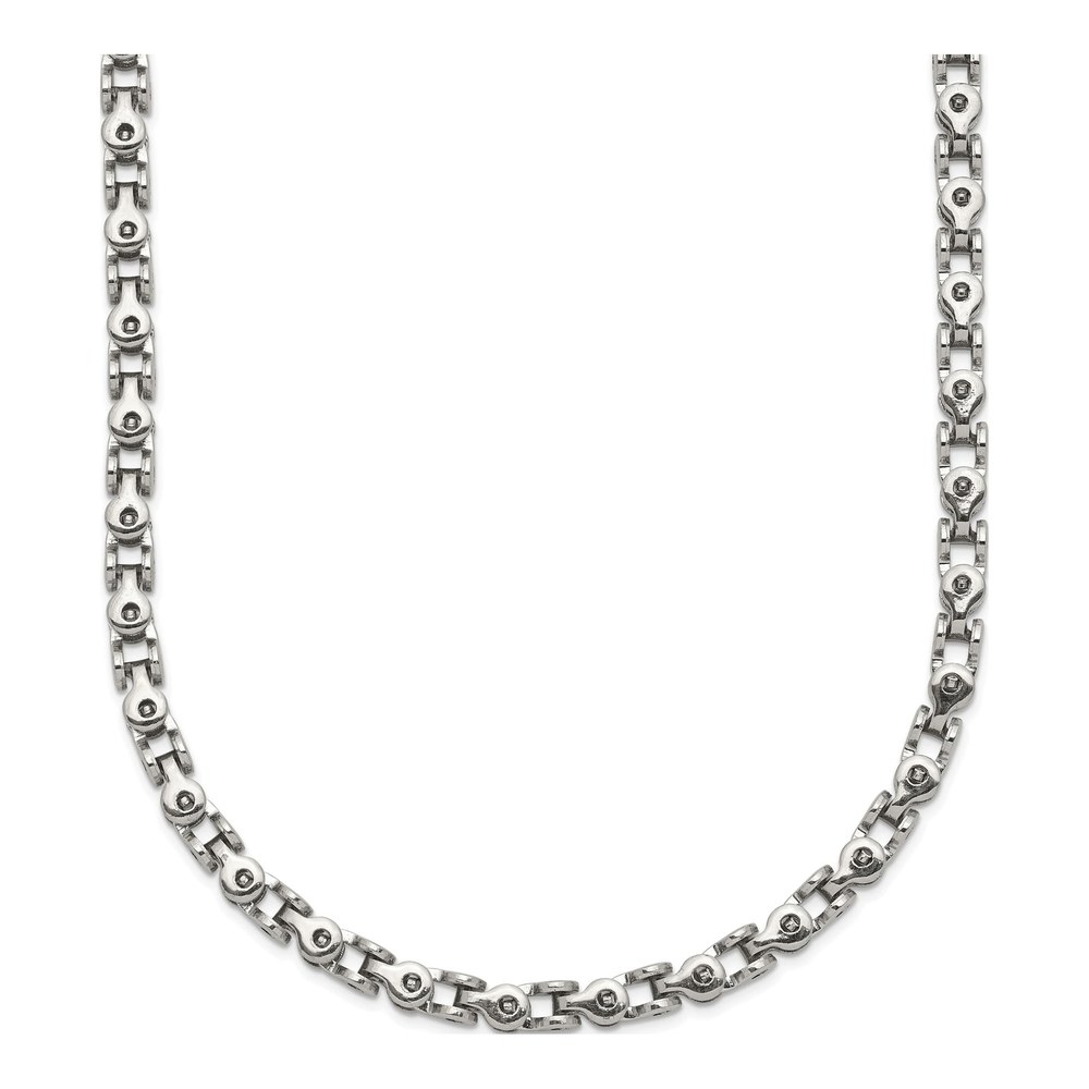 Chisel Stainless Steel 24" Fancy Link Chain