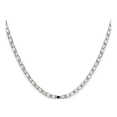 Stainless Steel 2.5mm Fancy Open Link Chain – view 3