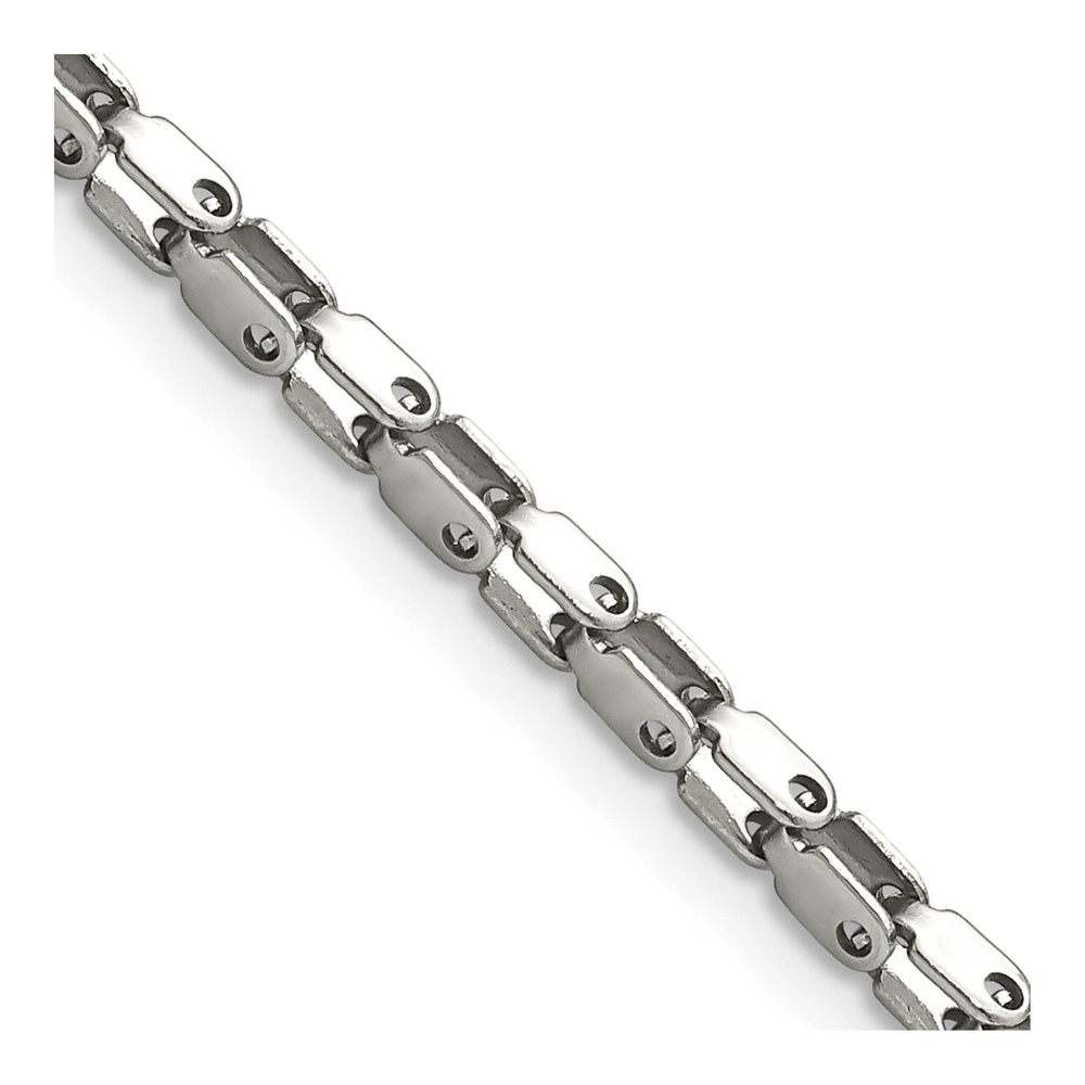 Chisel Stainless Steel 18" Fancy Link Chain