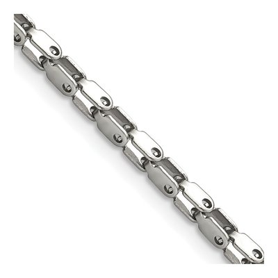 Stainless Steel 2.5mm Fancy Open Link Chain