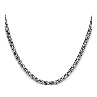 Stainless Steel 3.9mm Box Chain – view 3