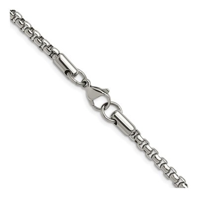 Stainless Steel 3.9mm Box Chain – view 4