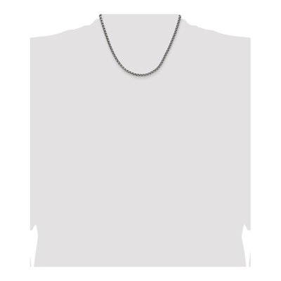 Stainless Steel 3.9mm Box Chain – view 5