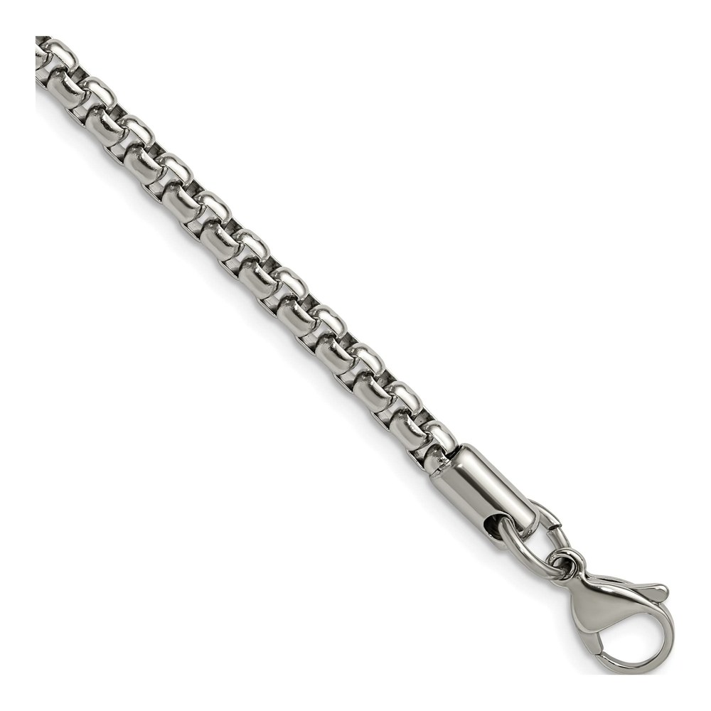 Chisel Stainless Steel 3.9mm Box Chain, 18 in