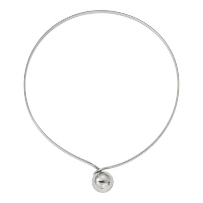 Stainless Steel Neck Wire Necklace – view 3