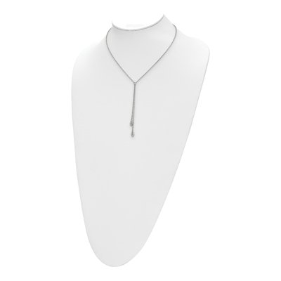 Stainless Steel Cable Necklace – view 4