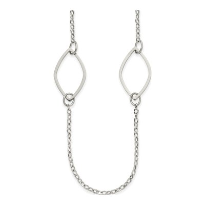Stainless Steel 4.2mm Fancy Open Link Chain