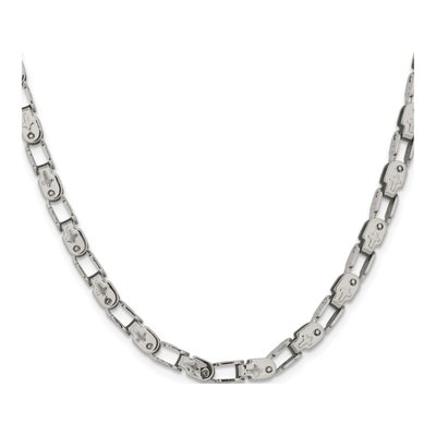 Stainless Steel 5.5mm Fancy Open Link Chain – view 5
