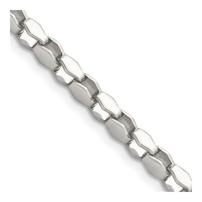 Stainless Steel 3.5mm Fancy Open Link Chain