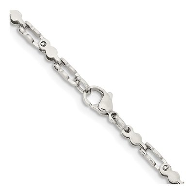 Stainless Steel 3.4mm Fancy Open Link Chain – view 4