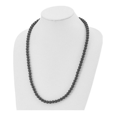Stainless Steel Agate Necklace – view 4
